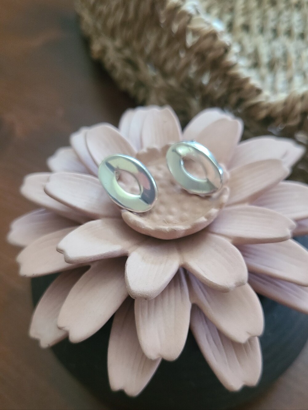 Sterling Silver Stud Earrings Stamped .925